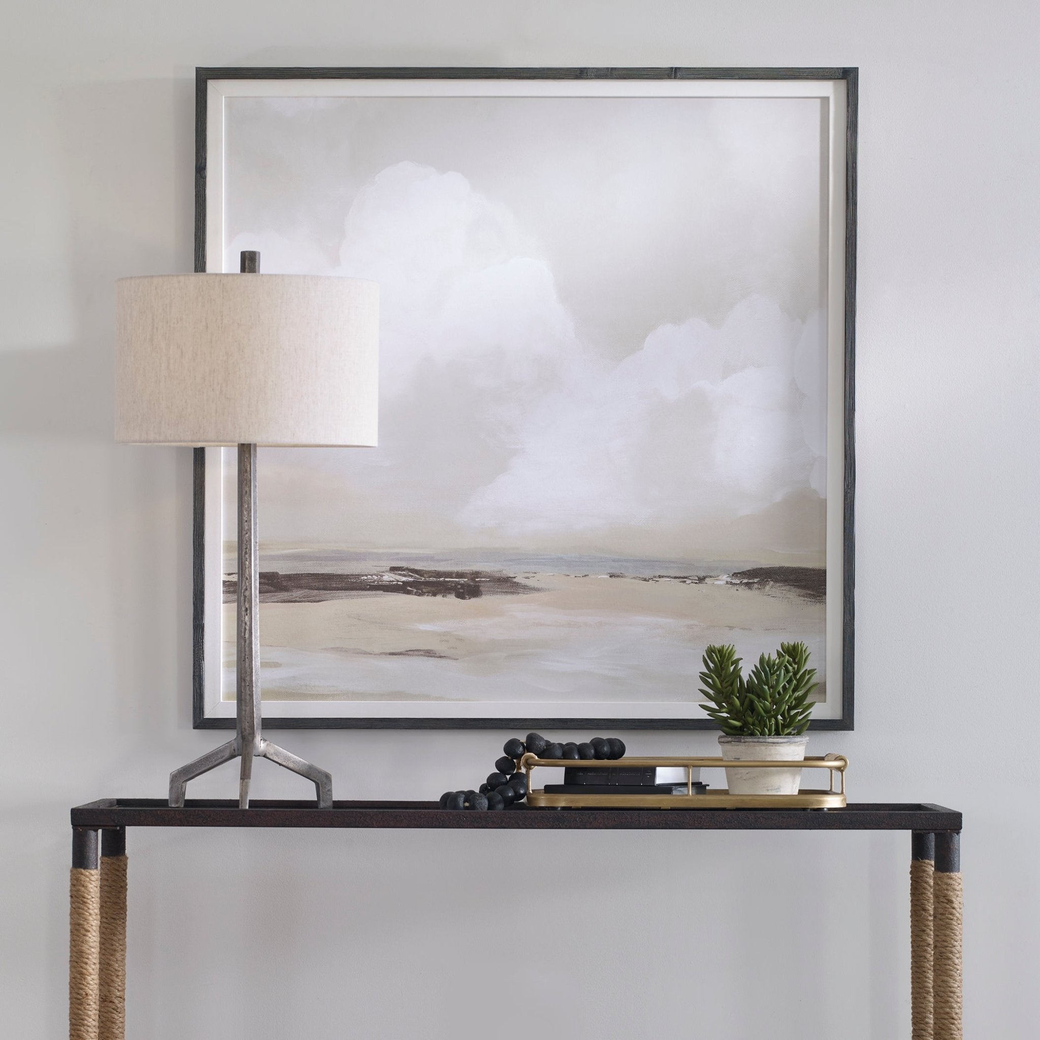 Soft Clouds Framed Print Paintings & Pictures| Uttermost