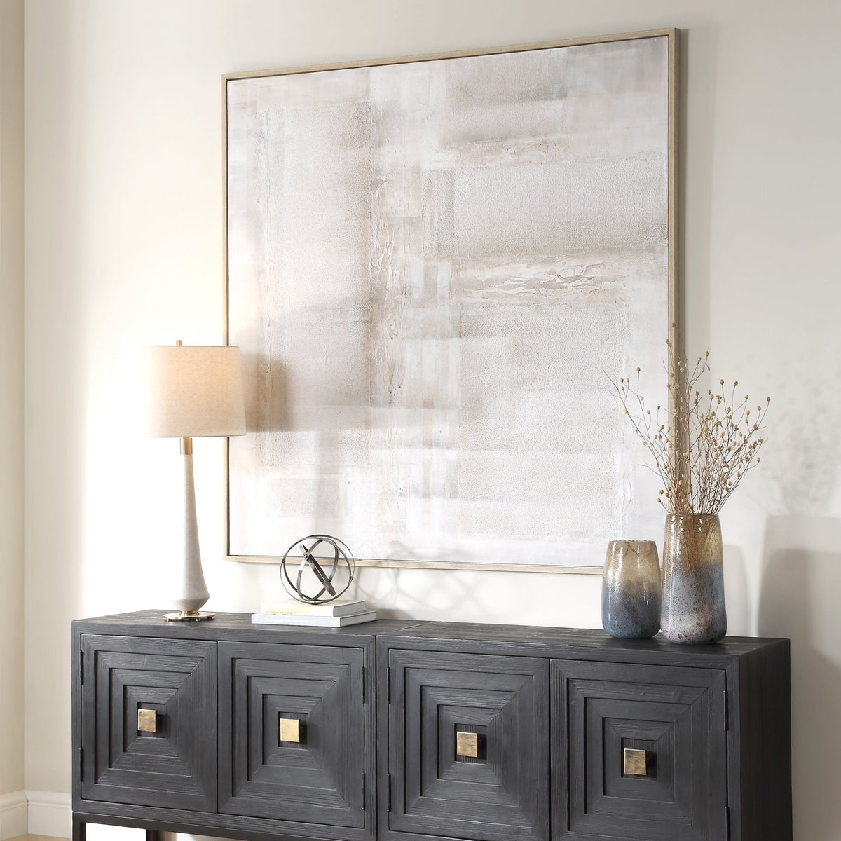 SOFT SQUARE Hand Painted Canvas Paintings & Pictures| Uttermost