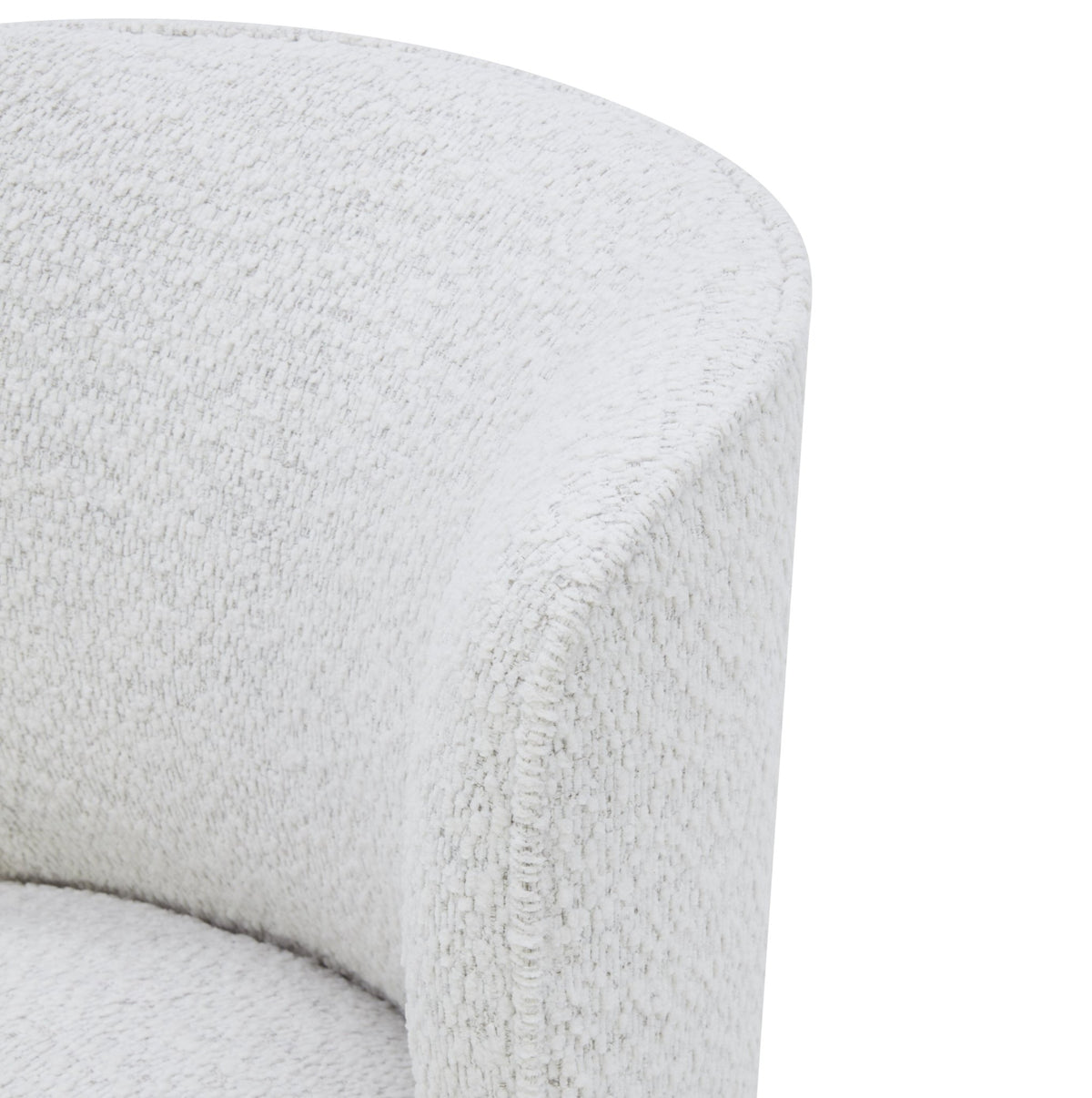 Softstone white Armless chair leg wheel Dining Chairs| Roots Furniture