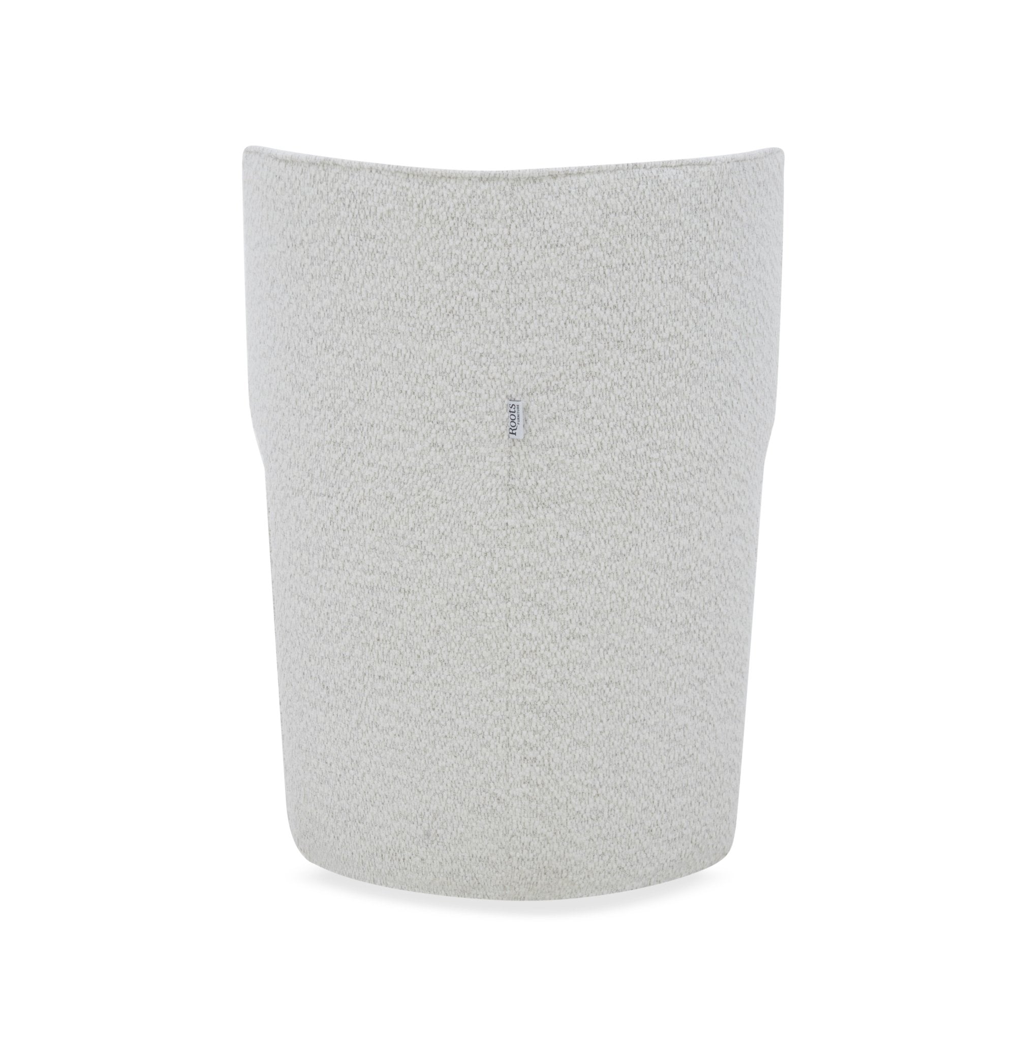 Softstone white Armless chair leg wheel Dining Chairs| Roots Furniture
