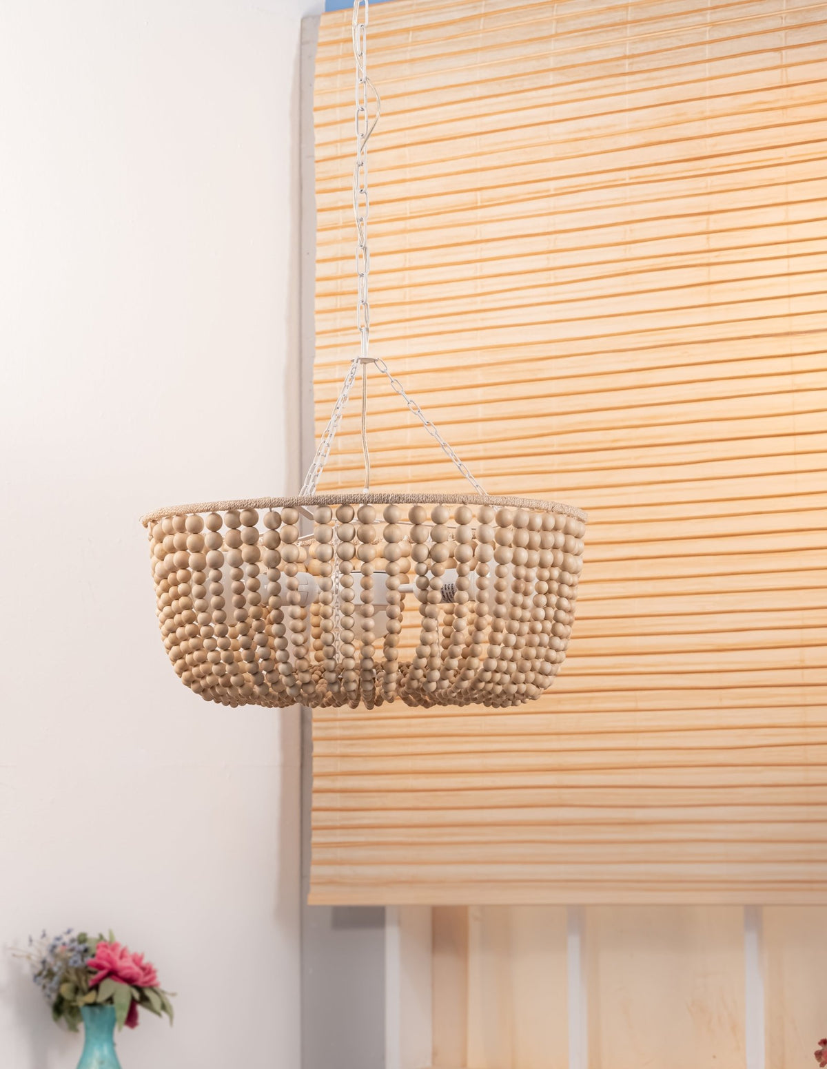 SOGOD WOODEN BEADS PENDANTS chandeliers| Roots Furniture