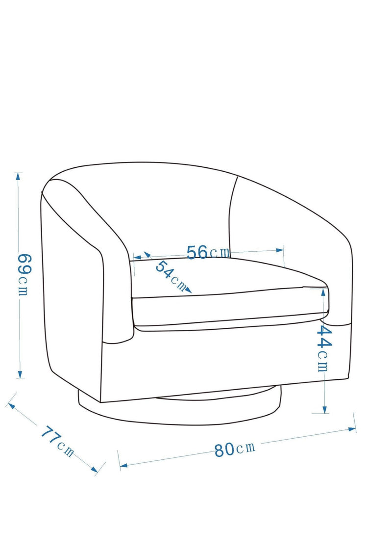 Sola Accent Chair - Al Rugaib Furniture