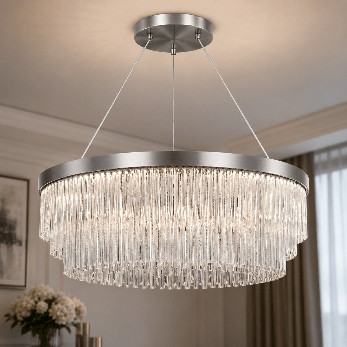 Solara Chandelier chandeliers| Roots Furniture