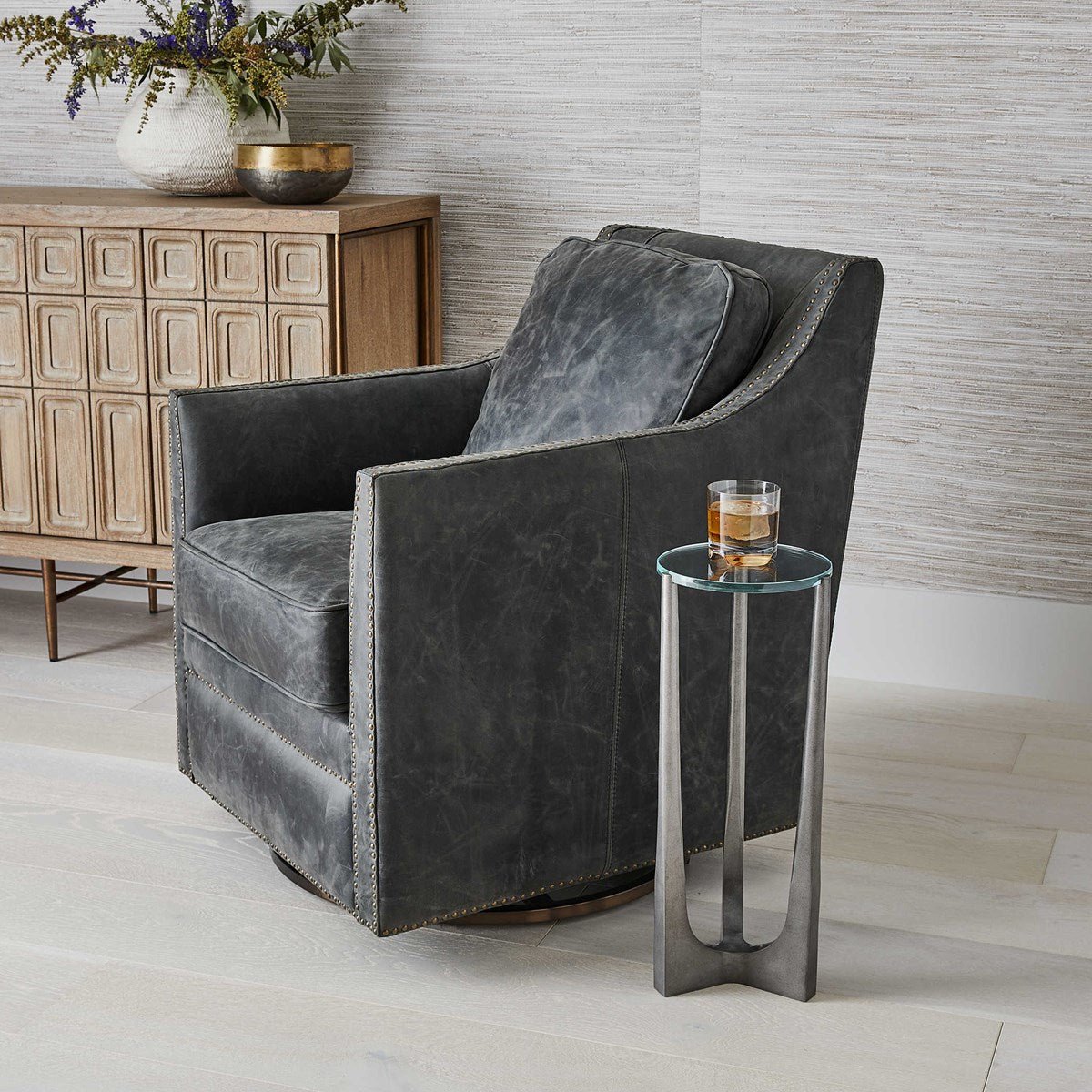 Solitaire Drink Table Table Decors| Uttermost