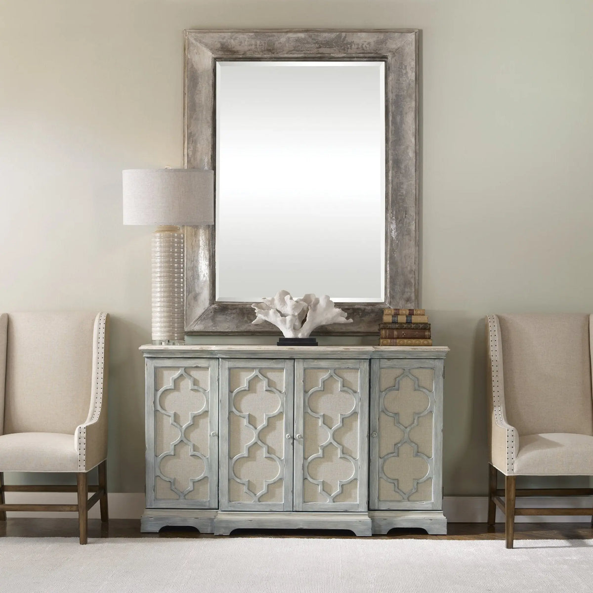 Sophie 4 Door Cabinet Cabinets & Chests| Uttermost