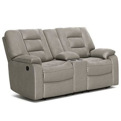 Soundwave Reclining Loveseat with Console - Al Rugaib Furniture