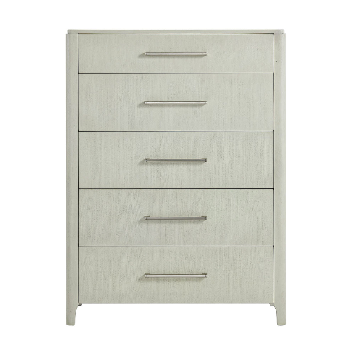 South Beach Light Grey 5-Drawer Chest Cabinets & Chests| Roots Furniture