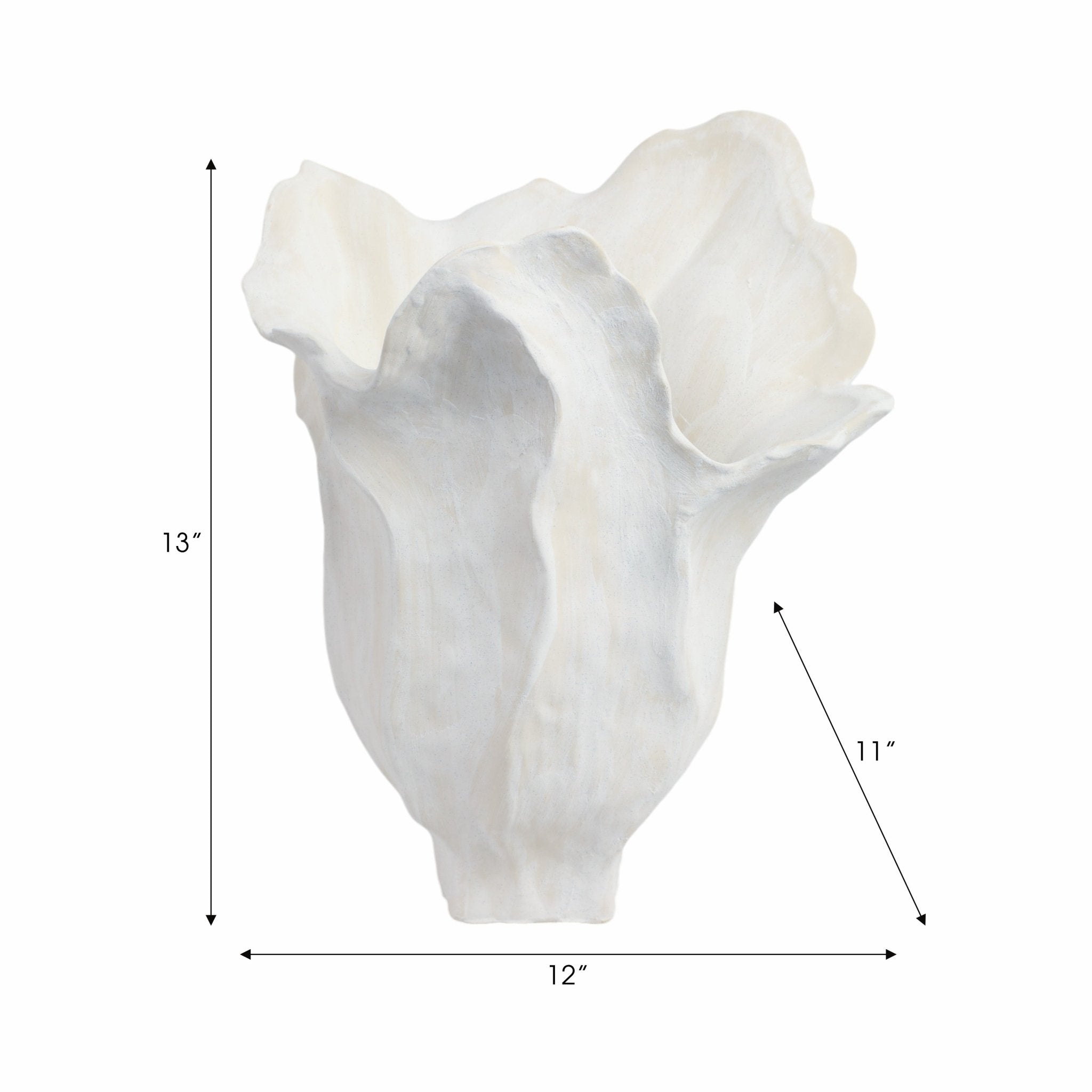 Spadena Porcelain Vase, Ivory Vases and Jars| Sagebrook Home