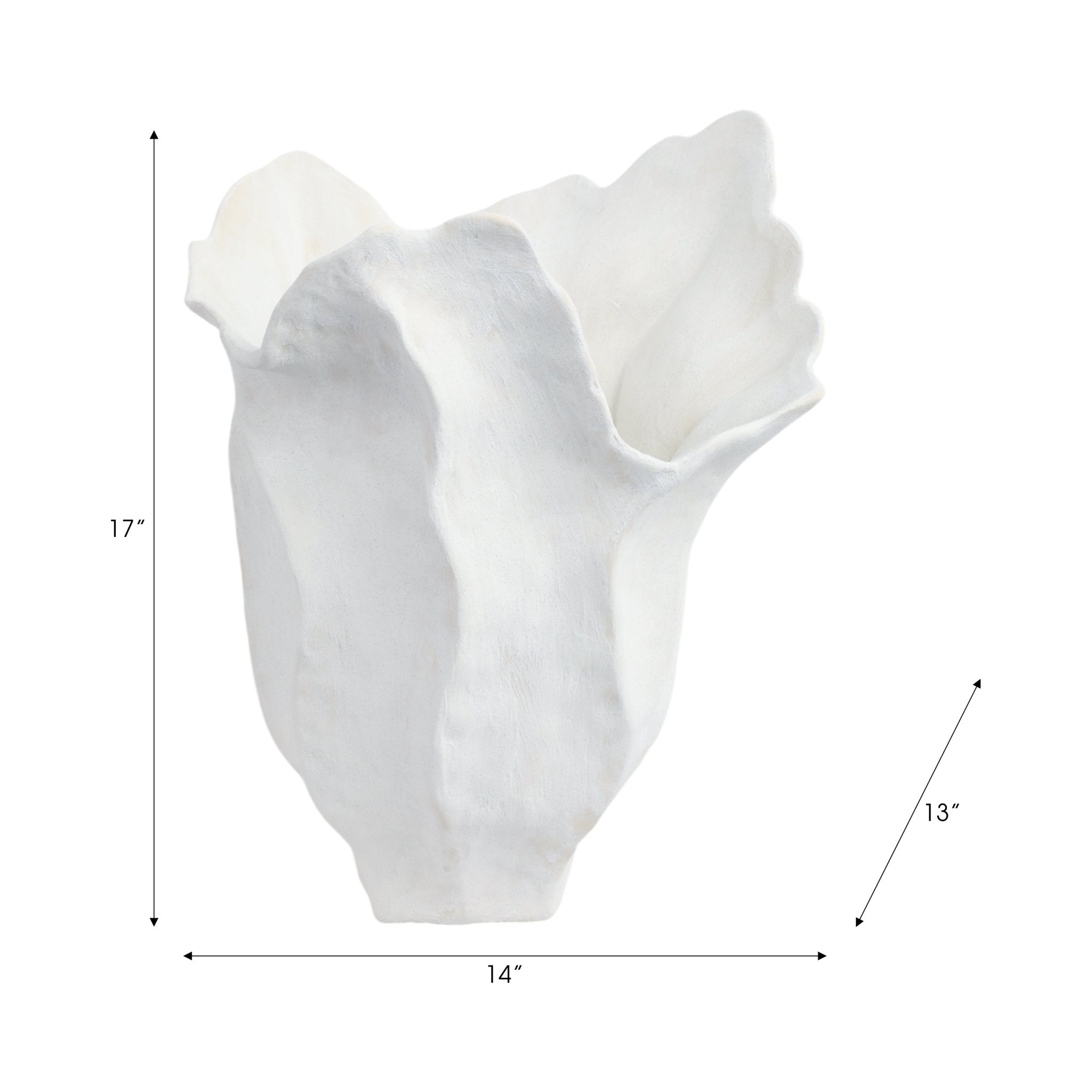 Spadena Porcelain Vase, Ivory Vases and Jars| Sagebrook Home