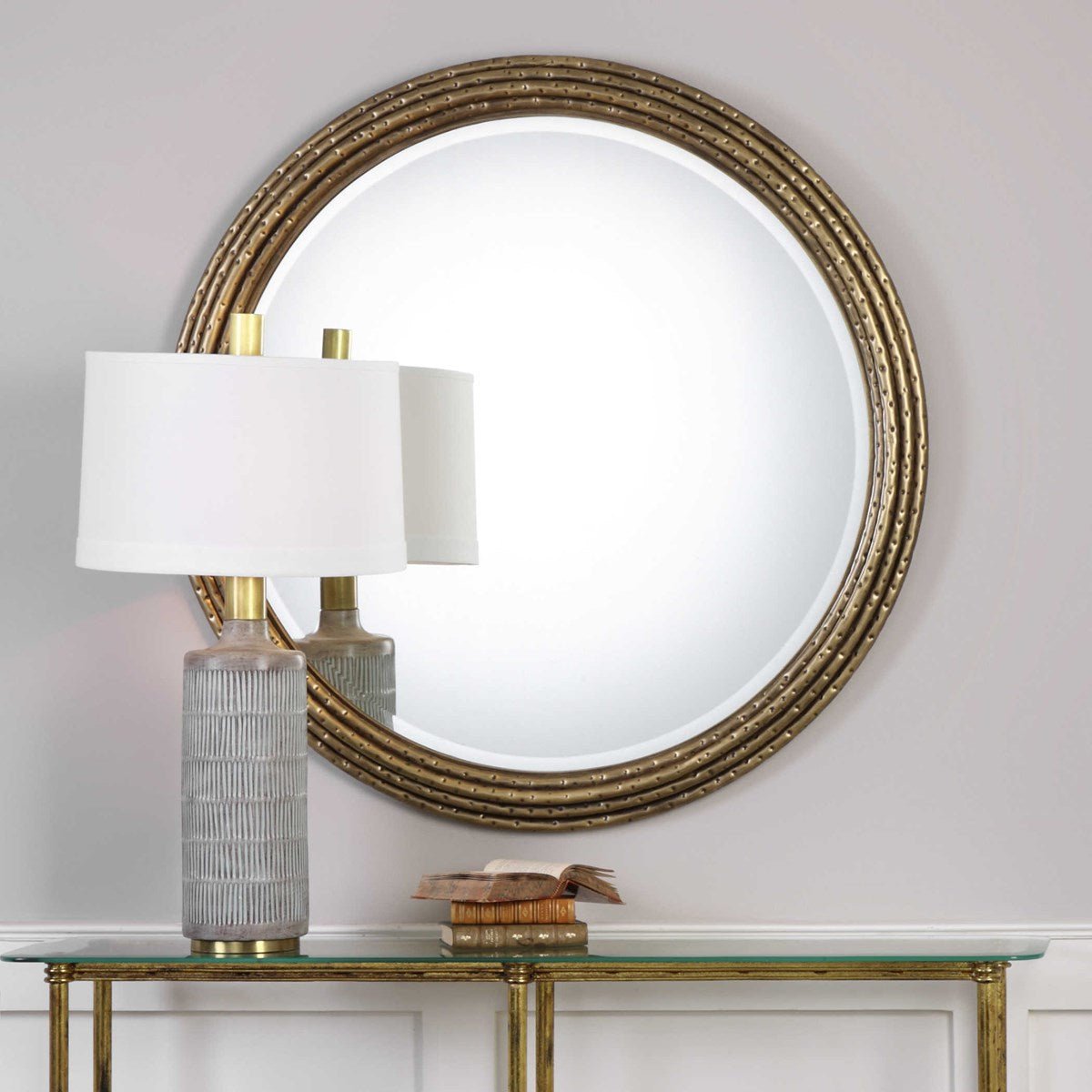Spera Round Mirror Mirrors| Uttermost