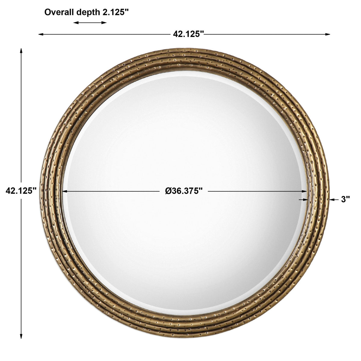 Spera Round Mirror Mirrors| Uttermost