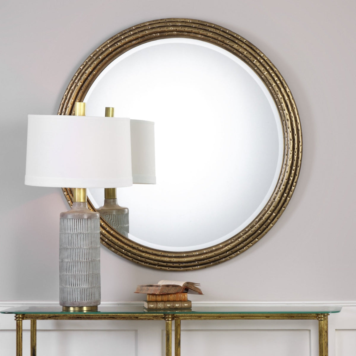 Spera Round Mirror Mirrors| Uttermost