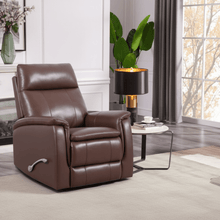 Spinova Brown Swivel Glider Recliner