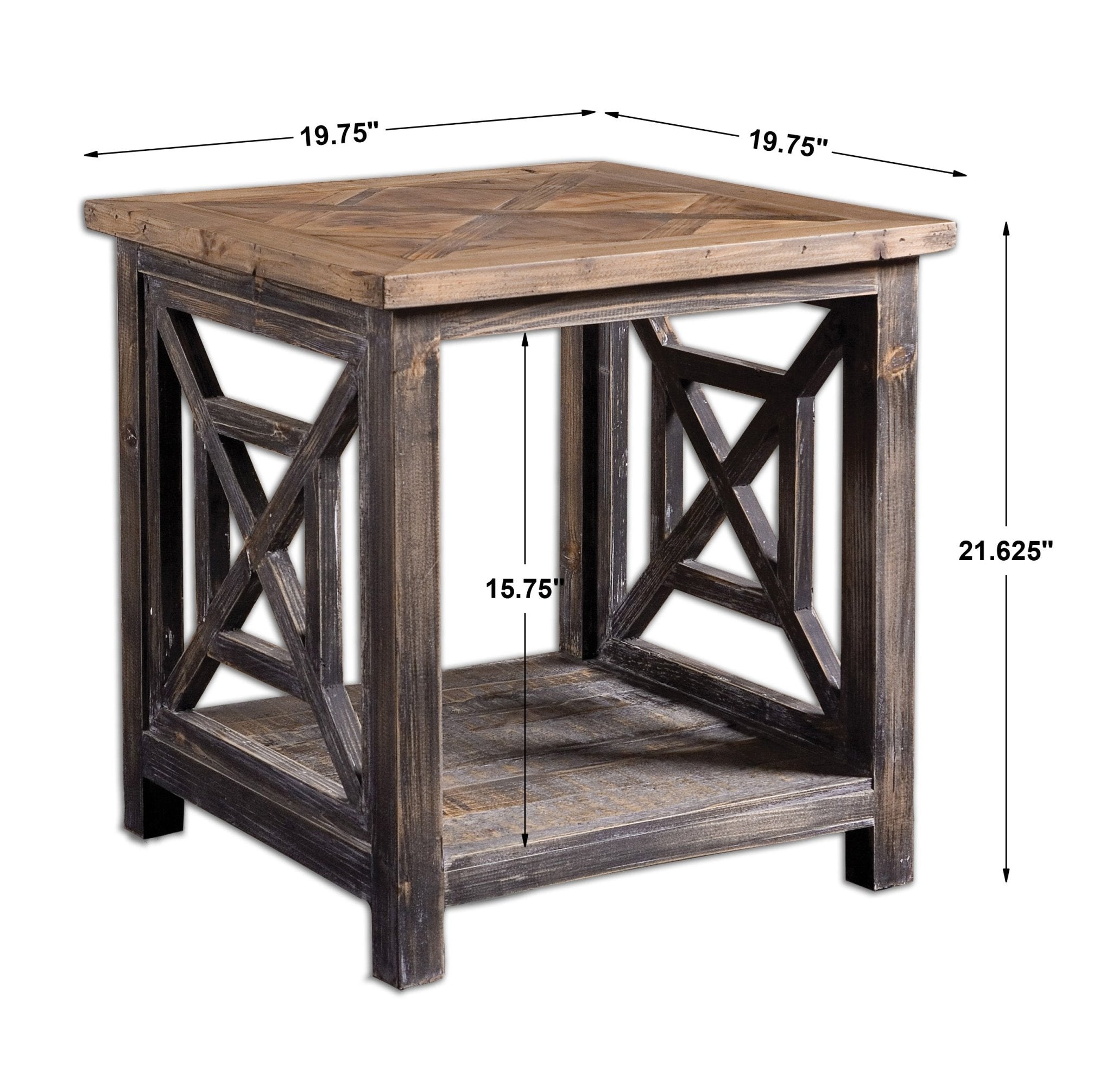 Spiro End Table Accent & End Tables| Uttermost