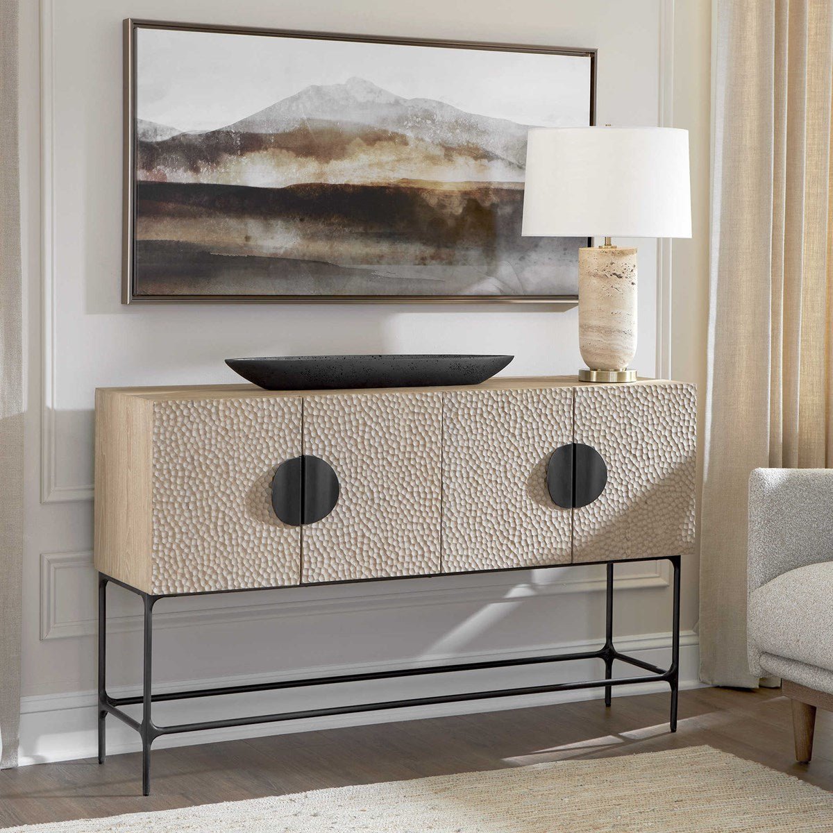 Splash Of Land Framed Canvas Paintings & Pictures| Uttermost