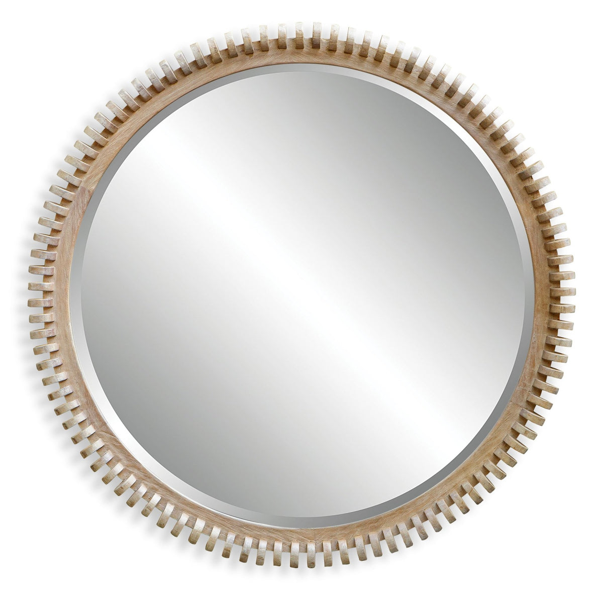 Spool Mirror Table Decors| Uttermost