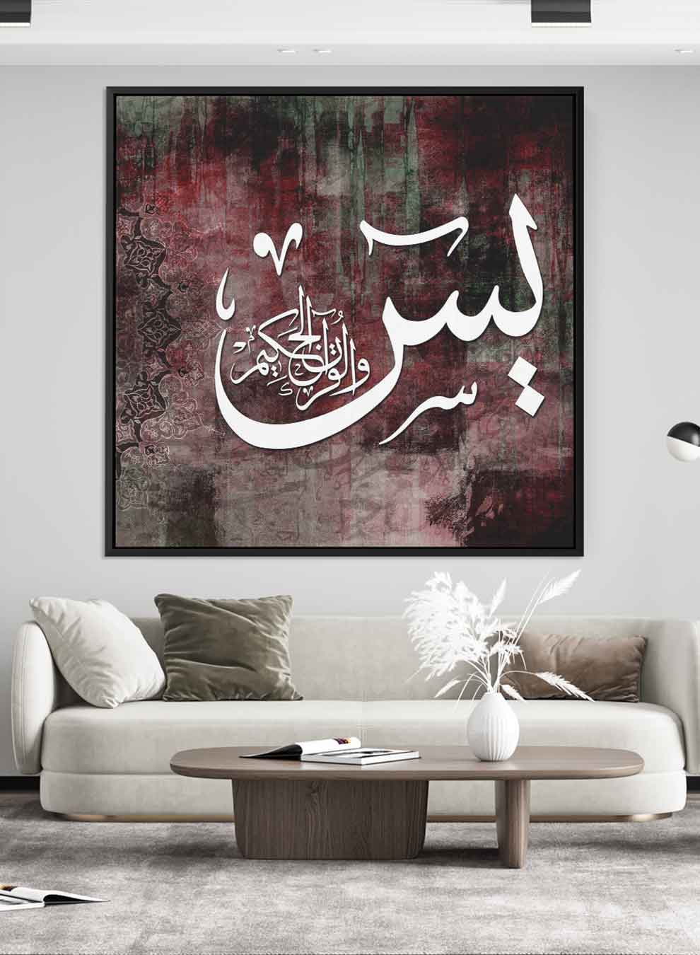 Square Canvas Wall Art Stretched Over Wooden Frame with Black Floating Frame and Horse Head Oil Painting Paintings & Pictures| LOWHA