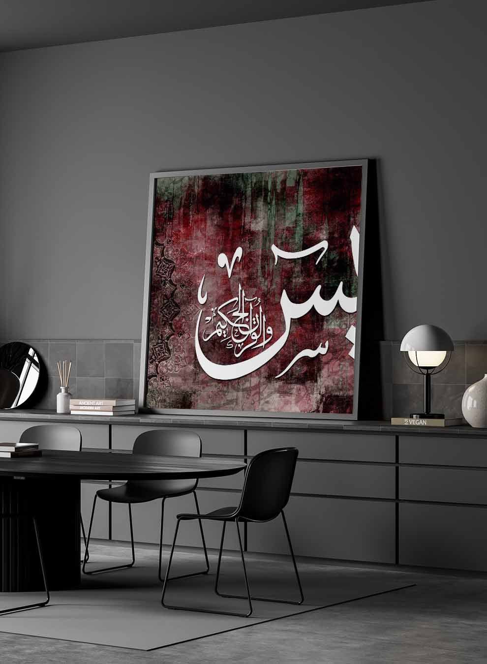Square Canvas Wall Art Stretched Over Wooden Frame with Black Floating Frame and Horse Head Oil Painting Paintings & Pictures| LOWHA
