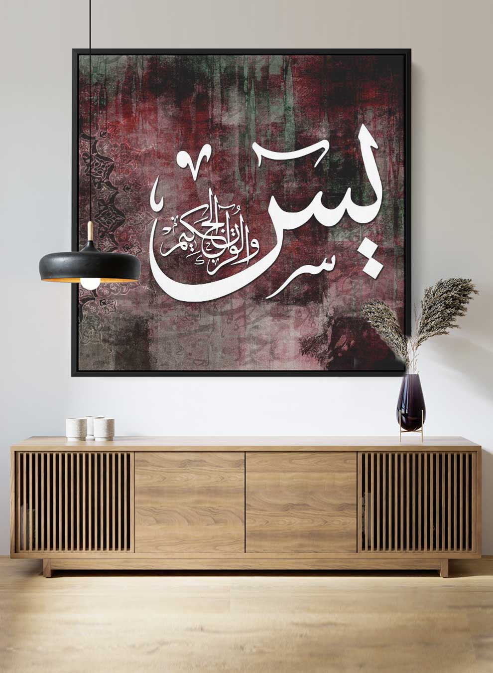 Square Canvas Wall Art Stretched Over Wooden Frame with Black Floating Frame and Horse Head Oil Painting Paintings & Pictures| LOWHA