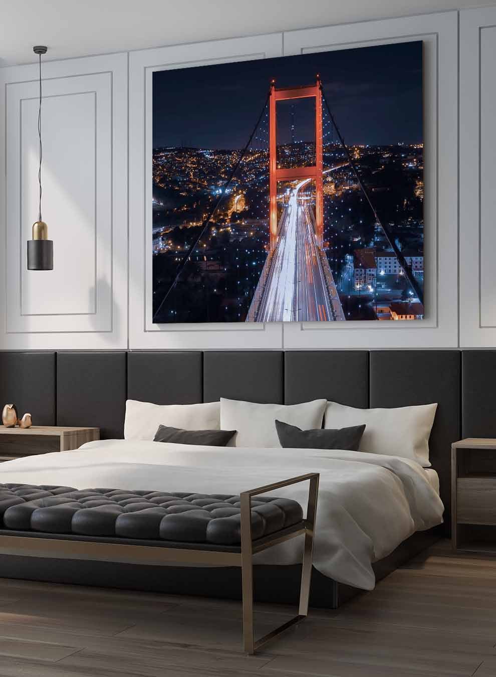 Square Canvas Wall Art Stretched Over Wooden Frame with Gold Floating Frame and Luxury Flower Art Painting Paintings & Pictures| LOWHA
