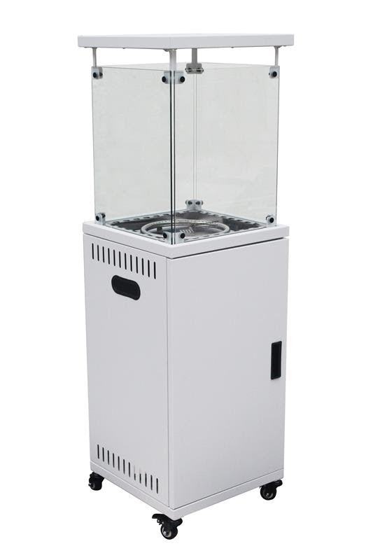 Square Fire Pit with Glass Panel - Al Rugaib Furniture