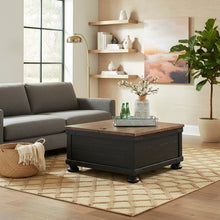 SQUARE LIFT TOP COCKTAIL TABLE