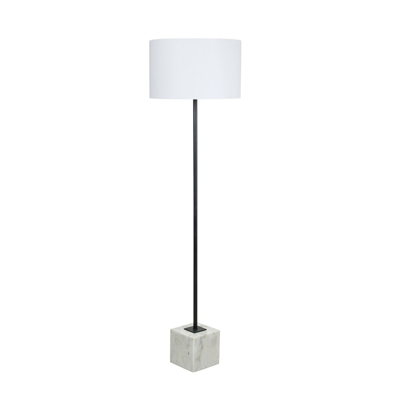 Square Marble Base Floor Lamp - Al Rugaib Furniture