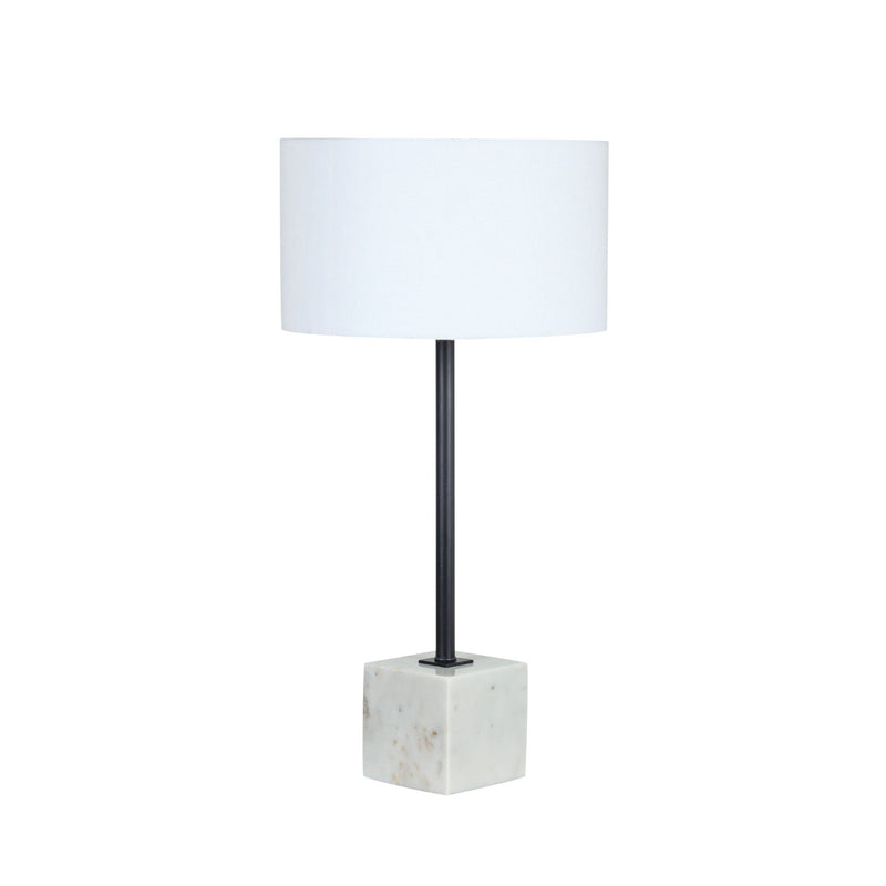 Square Marble Base Table Lamp - Al Rugaib Furniture