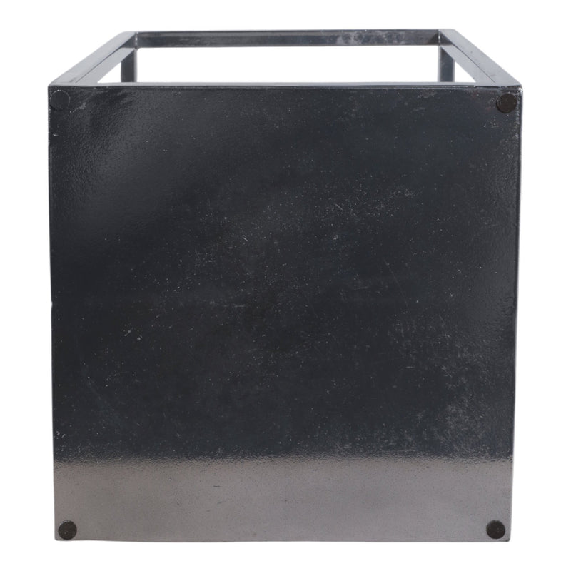 Squared Lantern With Handle, Silver - Al Rugaib Furniture