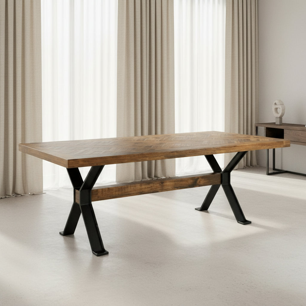 St. Florian Double Pedestal Dining Table Dining Tables| Fairfield Chair
