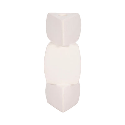 Stacked Objects Taper Holder Sand Glaze - Al Rugaib Furniture