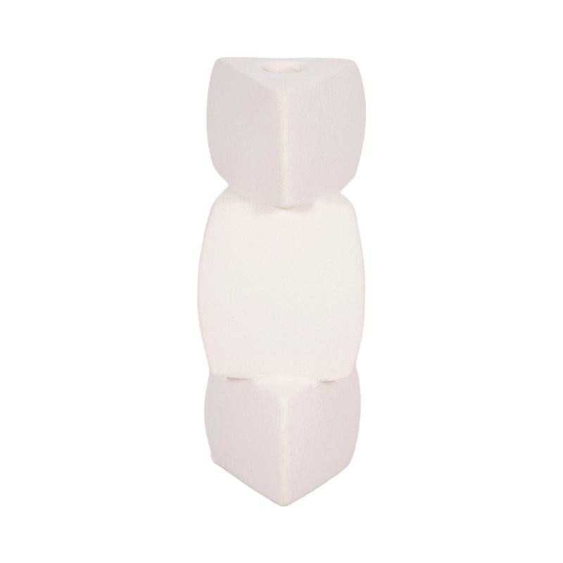 Stacked Objects Taper Holder Sand Glaze - Al Rugaib Furniture