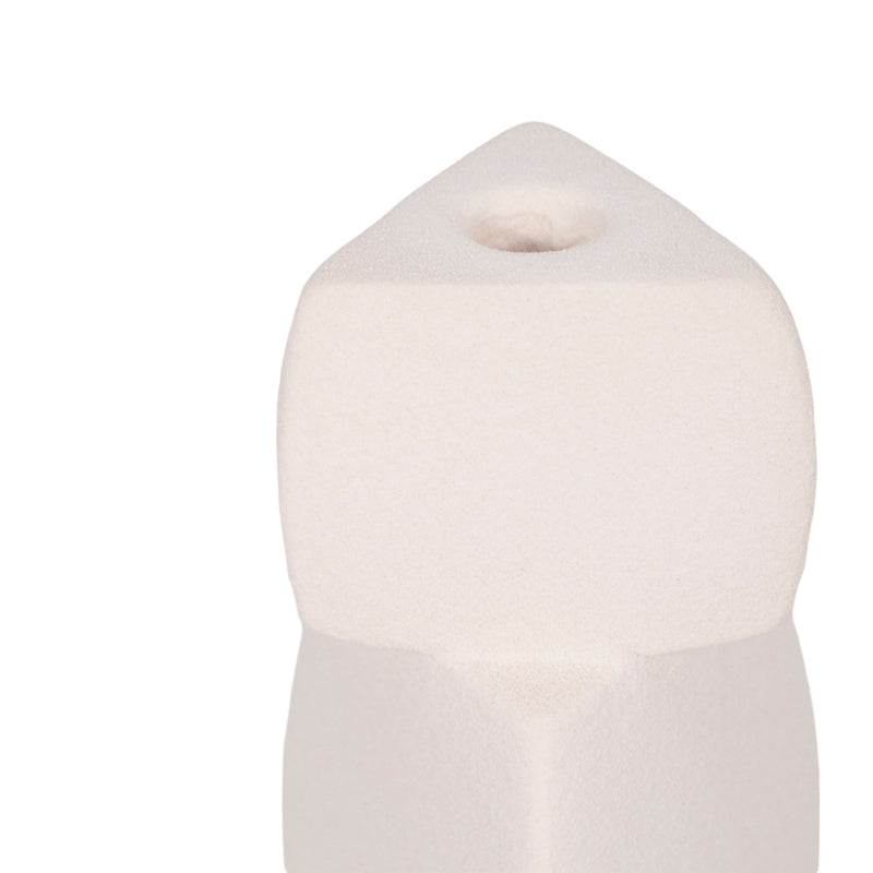 Stacked Objects Taper Holder Sand Glaze - Al Rugaib Furniture