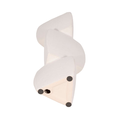 Stacked Objects Taper Holder Sand Glaze - Al Rugaib Furniture