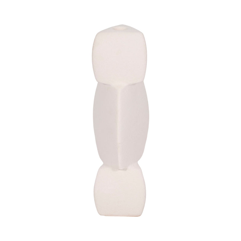 Stacked Objects Taper Holder Sand Glaze - Al Rugaib Furniture