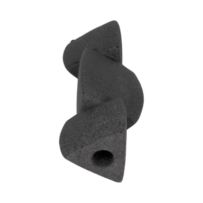 Stacked Objects Taper Holder Sand Glaze - Al Rugaib Furniture