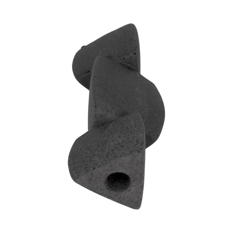 Stacked Objects Taper Holder Sand Glaze - Al Rugaib Furniture