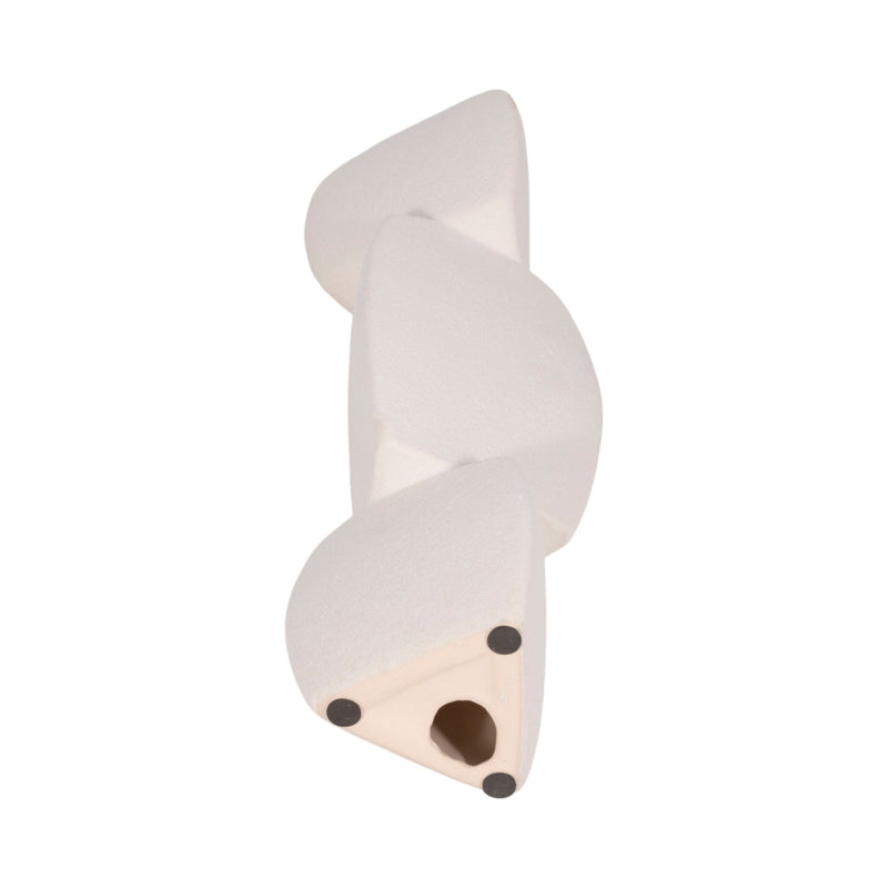 Stacked Objects Taper Holder Sand Glaze - Al Rugaib Furniture