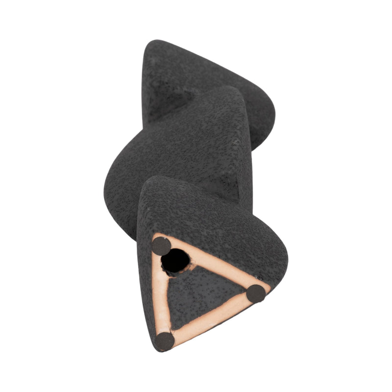 Stacked Objects Taper Holder Sand Glaze - Al Rugaib Furniture