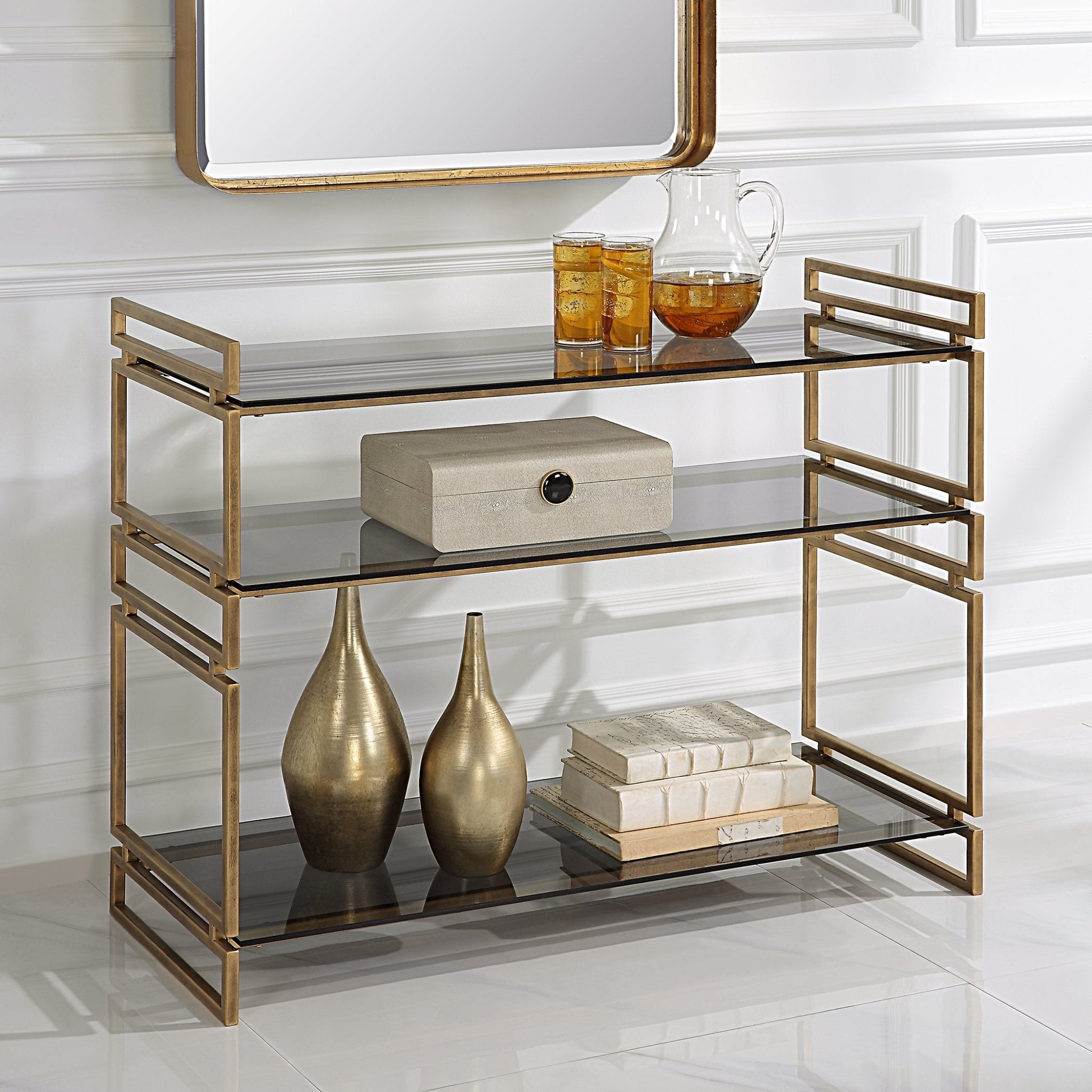 Stacked Up Console Table Consoles & Sideboards| Uttermost