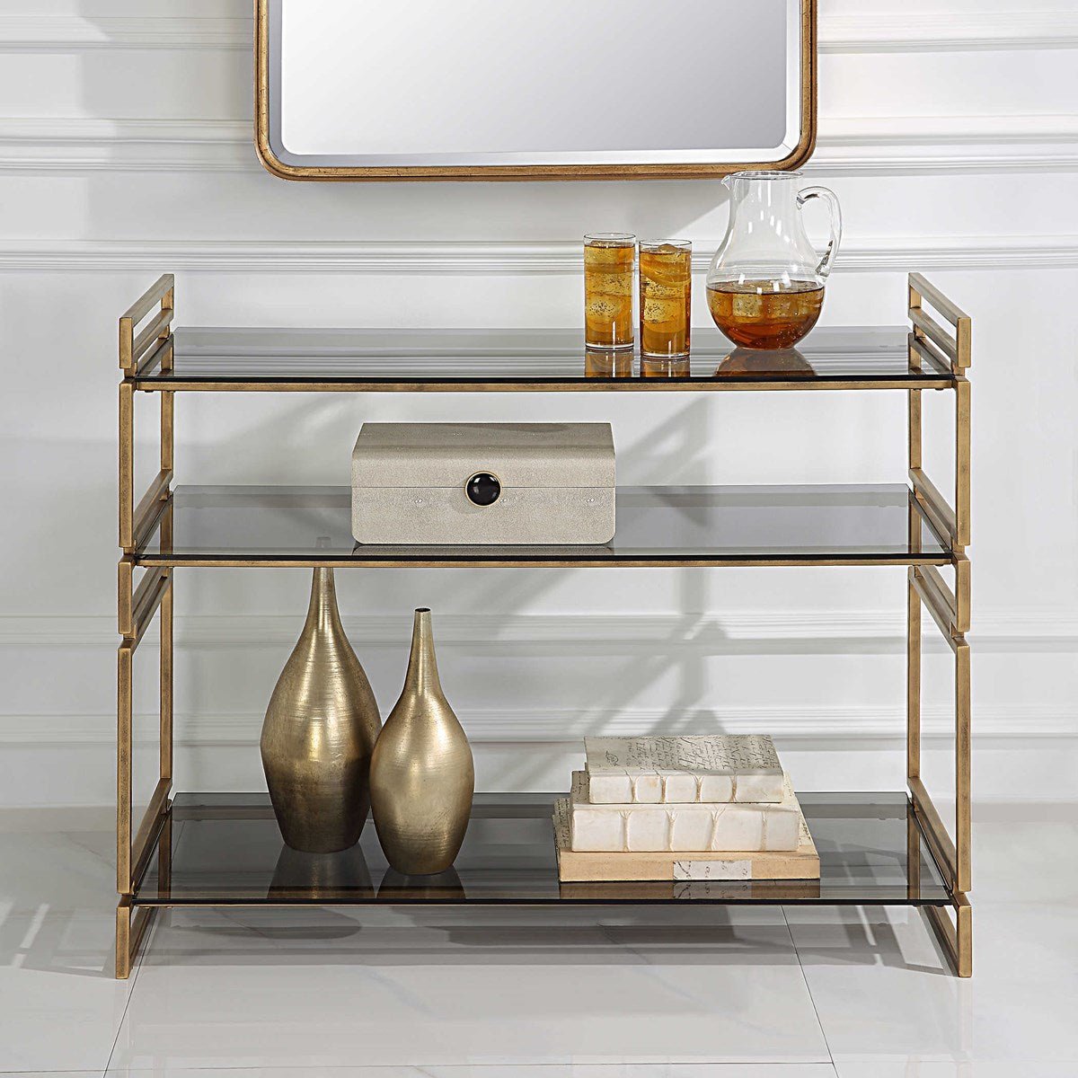 Stacked Up Console Table Consoles & Sideboards| Uttermost