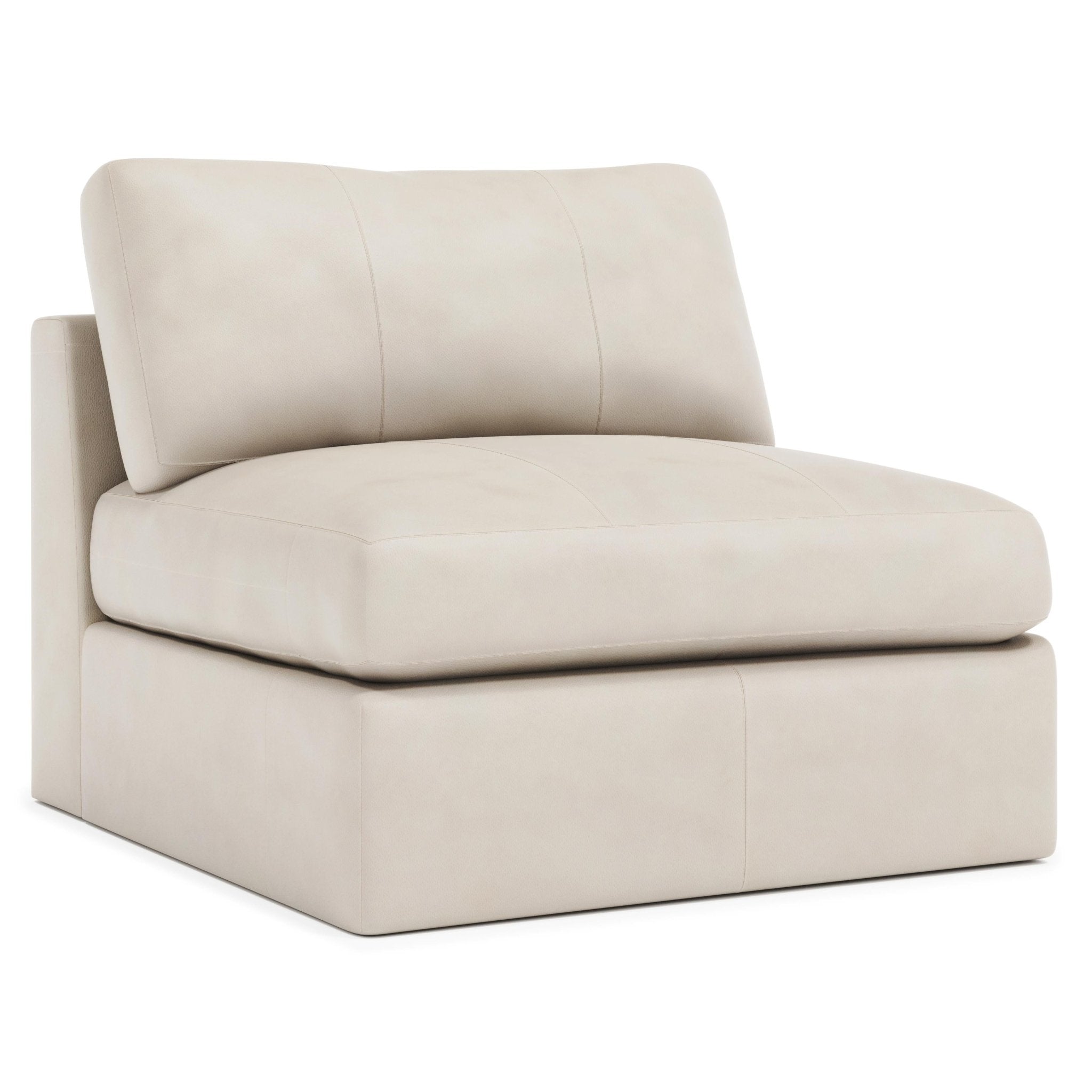 Stafford Leather Armless Chair Chairs| Bernhardt