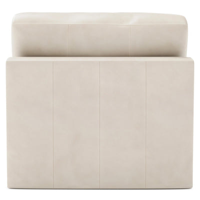 Stafford Leather Armless Chair - Al Rugaib Furniture