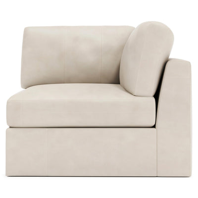 Stafford Leather Corner Chair - Al Rugaib Furniture