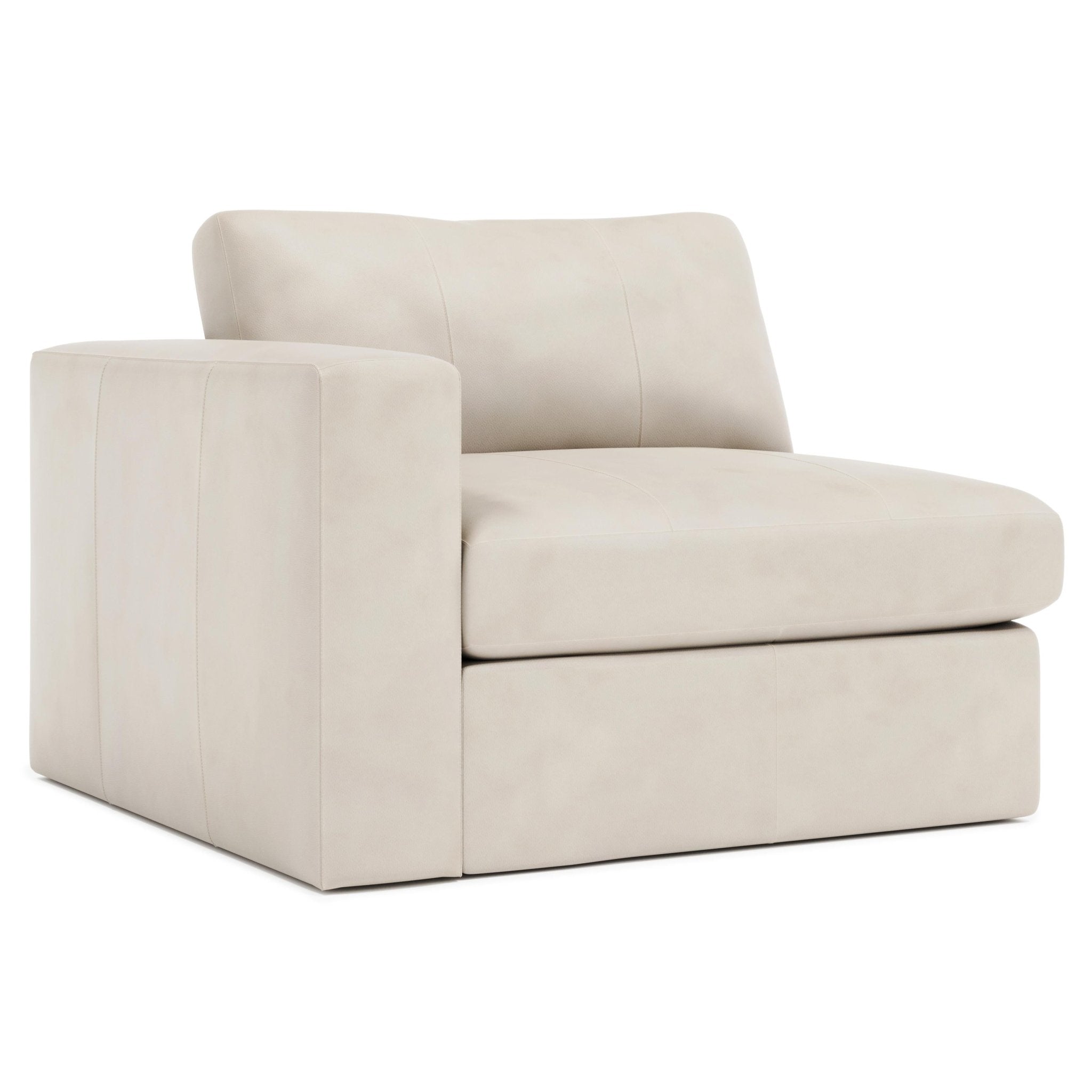 Stafford Leather Left Arm Chair Chairs| Bernhardt