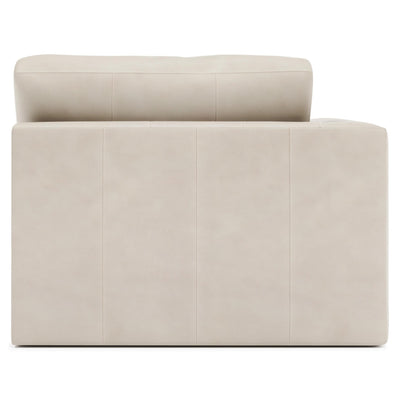 Stafford Leather Left Arm Chair - Al Rugaib Furniture