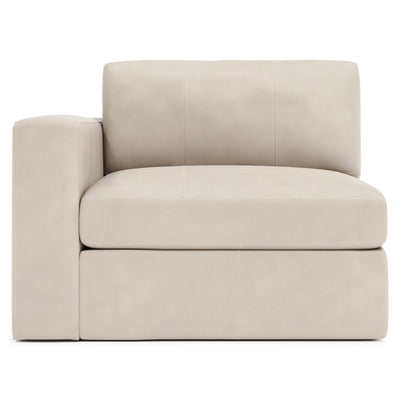 Stafford Leather Left Arm Chair - Al Rugaib Furniture