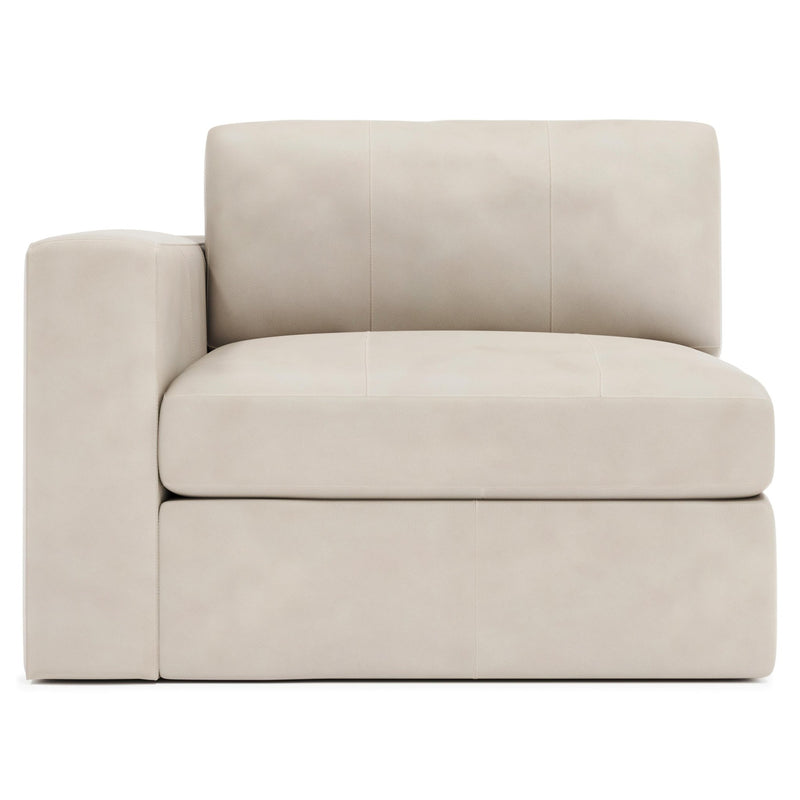 Stafford Leather Left Arm Chair - Al Rugaib Furniture