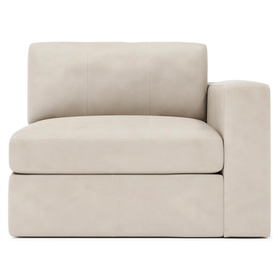 Stafford Leather Right Arm Chair - Al Rugaib Furniture