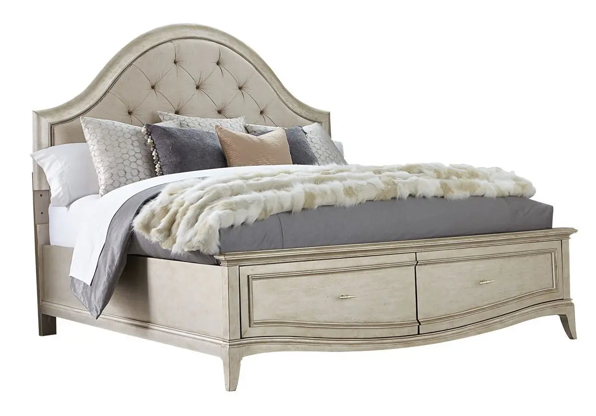 Starlite King Upholstered Panel Bed With Storage Beds| A.R.T. Furniture